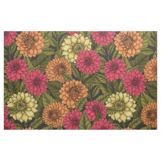 Dahlia Garden Stoff (Fat Quarter (45,7 x 55,9 cm))