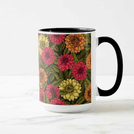 Dahlia Garden Tasse (Rechts)