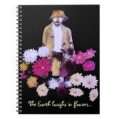 Dahlia Gardener Notebook Notizblock (Vorderseite)