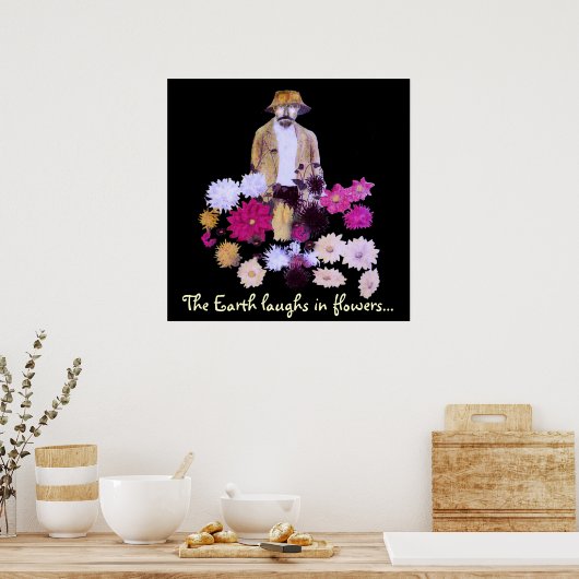 Dahlia Gardener Poster (Küche)