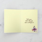 Dahlia Gardener Vathers Day Card Karte (Innenseite)