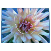 Dahlia: Gelb und Lachs — Große Geschenktüte (Rückseite)