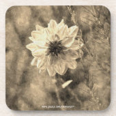 Dahlia Getränkeuntersetzer (Vorderseite)