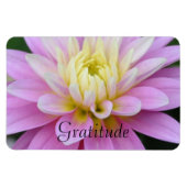 Dahlia Gratitude Magnet (Horizontal)