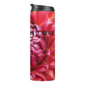 Dahlia Heart Thermal Tumbler Thermosbecher (Nach rechts gedreht)