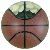Dahlia Hellgelbe Blume Basketball (Rechts)