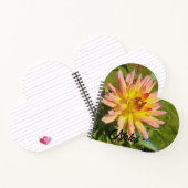 Dahlia-Herzbuch Notizblock (Innenseite)