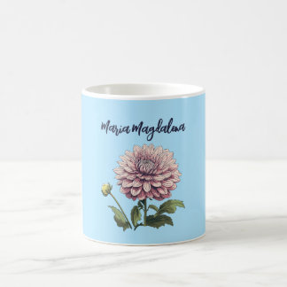Dahlia Illustration Kaffeetasse