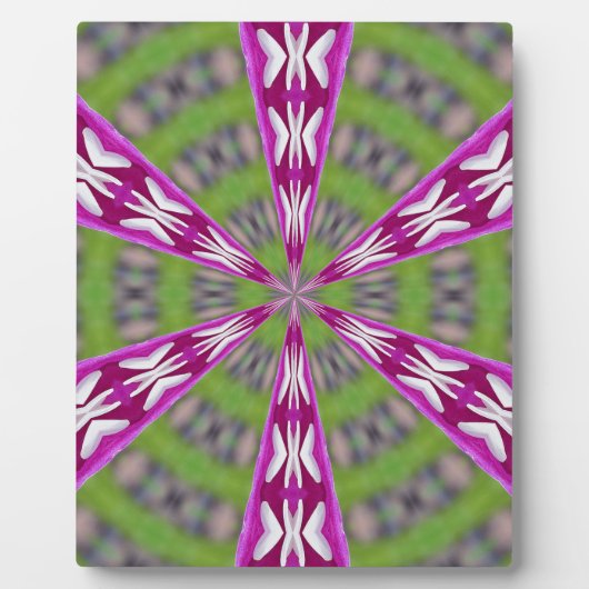 Dahlia Kaliediscope Fotoplatte (Vorderseite)