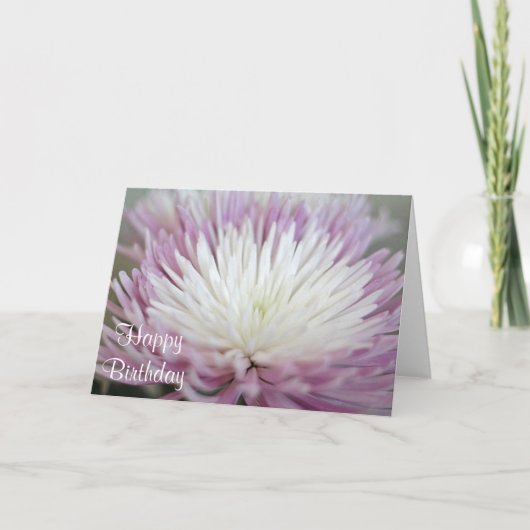 Dahlia Karte (Vorderseite)