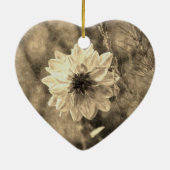 Dahlia Keramikornament (Hinten)