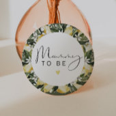 DAHLIA Lemon Citrus Fruit Summer Mommy zu sein Button