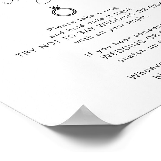 DAHLIA Lemon Sage nicht Bride oder Ring Game Poste Poster (Ecke)