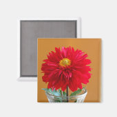 Dahlia Magnet (Vorderseite/Rückseite)