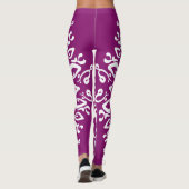 Dahlia Mandala Leggings (Rückseite)