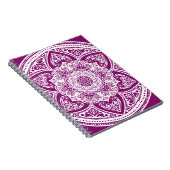 Dahlia Mandala Notizblock (Rechte Seite)