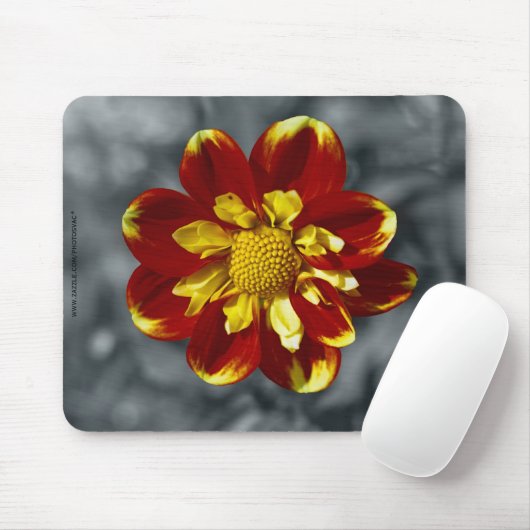 Dahlia Mousepad (Mit Mouse)