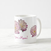 Dahlia-Muttertag Kaffeetasse (VorderseiteRechts)
