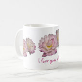 Dahlia-Muttertag Kaffeetasse (Vorderseite Links)