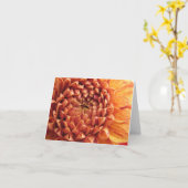 Dahlia - notecard karte (Gelbe Blume)