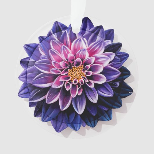 Dahlia Ornament (Vorderseite)