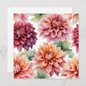 Dahlia Painting (Vorne/Hinten)