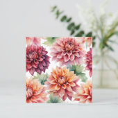 Dahlia Painting (Stehend Vorderseite)