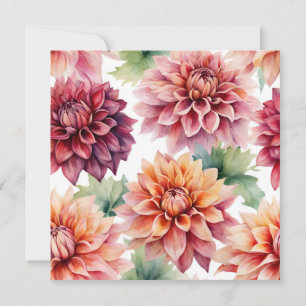 Dahlia Painting