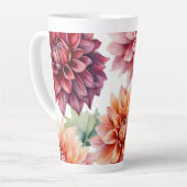 Dahlia Painting Milchtasse (Linke Ecke)