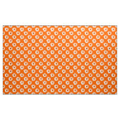 Dahlia Pattern - Orange Stoff (Yard (91,4 cm))