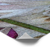 Dahlia Petals Poster (Ecke)