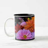 Dahlia Petals Zweifarbige Tasse (Links)