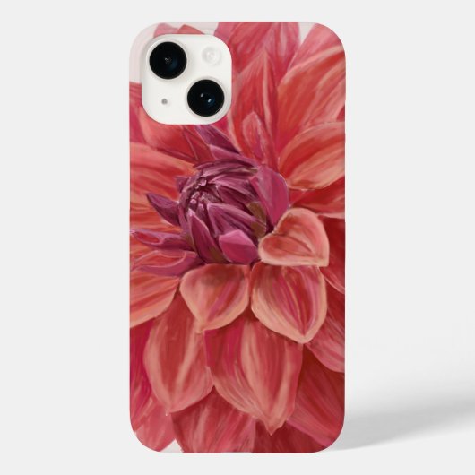Dahlia Phone case (Rückseite)