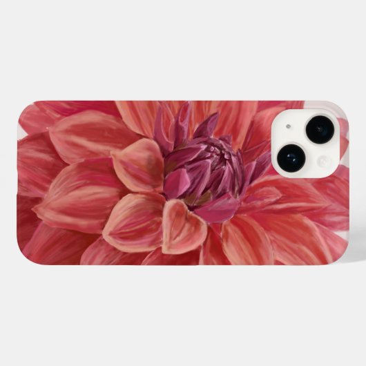 Dahlia Phone case (Rückseite (Horizontal))