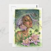 Dahlia Postcard Postkarte (Vorne/Hinten)