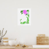 Dahlia Poster (Küche)