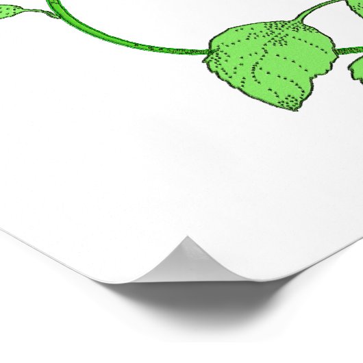 Dahlia Poster (Ecke)