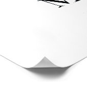 Dahlia Poster (Ecke)