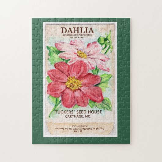Dahlia Puzzle (Vertikal)