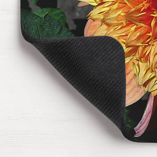 Dahlia Sandia Brocade #1 Mouse Pad Mousepad (Ecke)