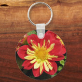 Dahlia Scarlet Schlüsselanhänger (Vorderseite)