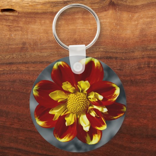 Dahlia Schlüsselanhänger (Vorderseite)