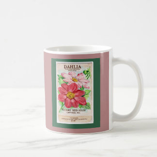 Dahlia Seed Pack Kaffeetasse
