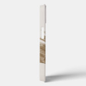 Dahlia sepia print Case-Mate iPhone hülle (Rückseite / Rechts)