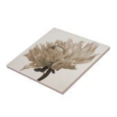 Dahlia sepia print fliese (Seite)