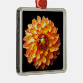 Dahlia Silbernes Ornament (Rechts)