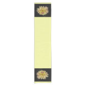 Dahlia Table Runner Kurzer Tischläufer (Vorderseite)