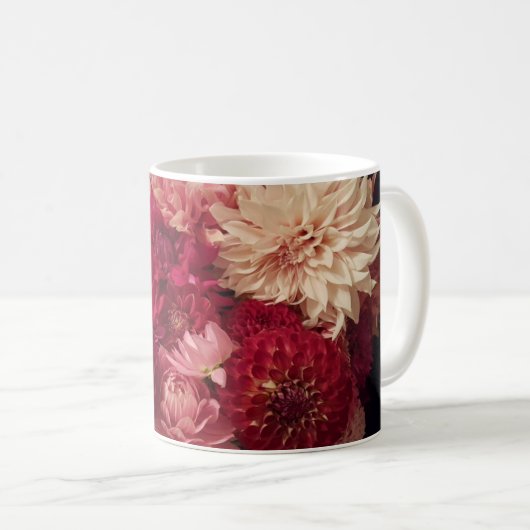 Dahlia-Tasse Kaffeetasse (VorderseiteRechts)