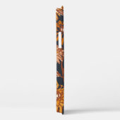 Dahlia und Chrysanthema fett und nahtlos, ein Case-Mate iPhone Hülle (Rückseite / Rechts)