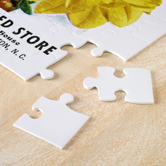 Dahlia Vintag Seed Packet Puzzle (Seite)